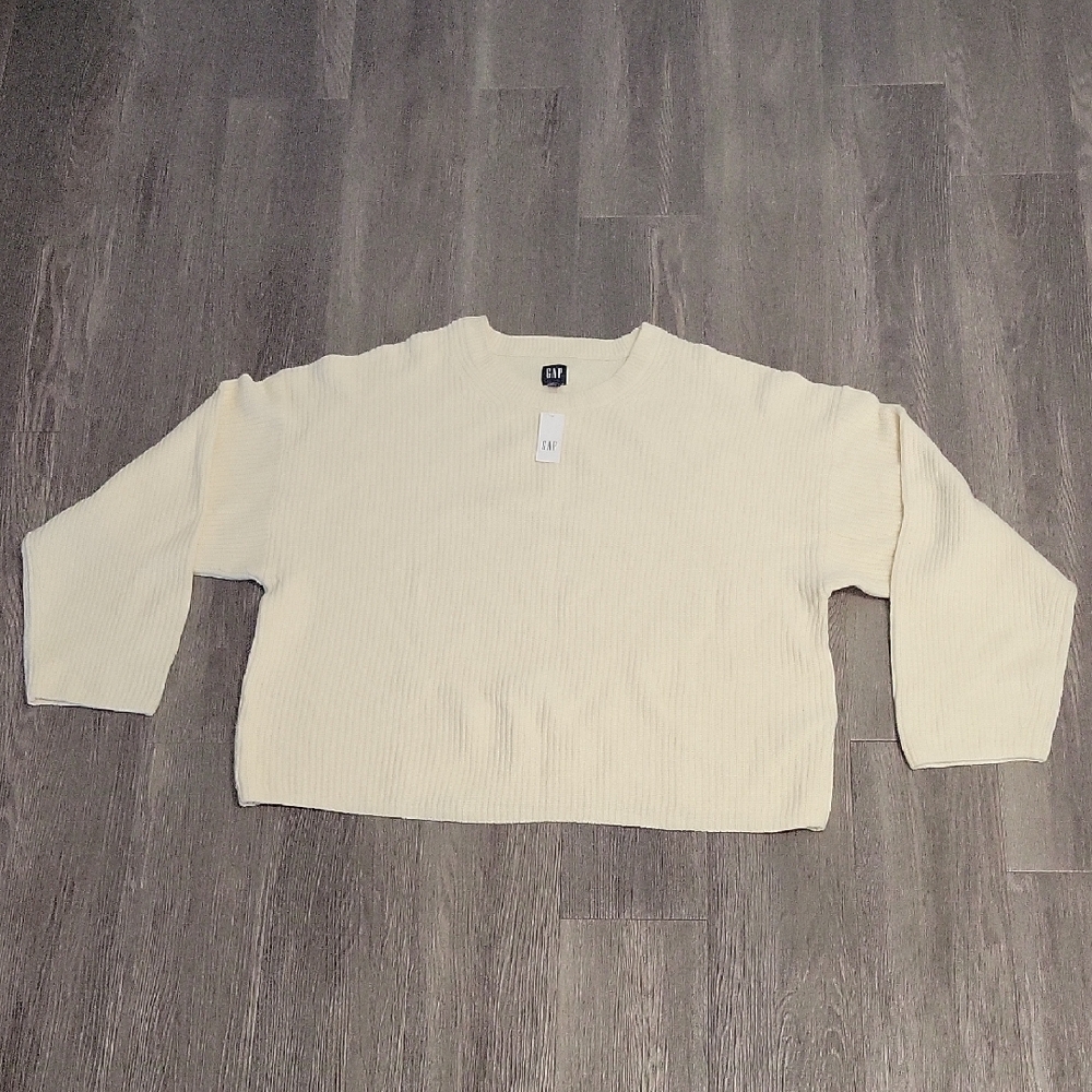 GAP Ivory Knit Sweater